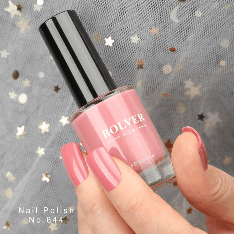 pink nail bolver